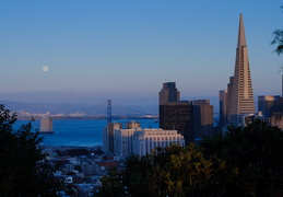 full moon in San Francisco